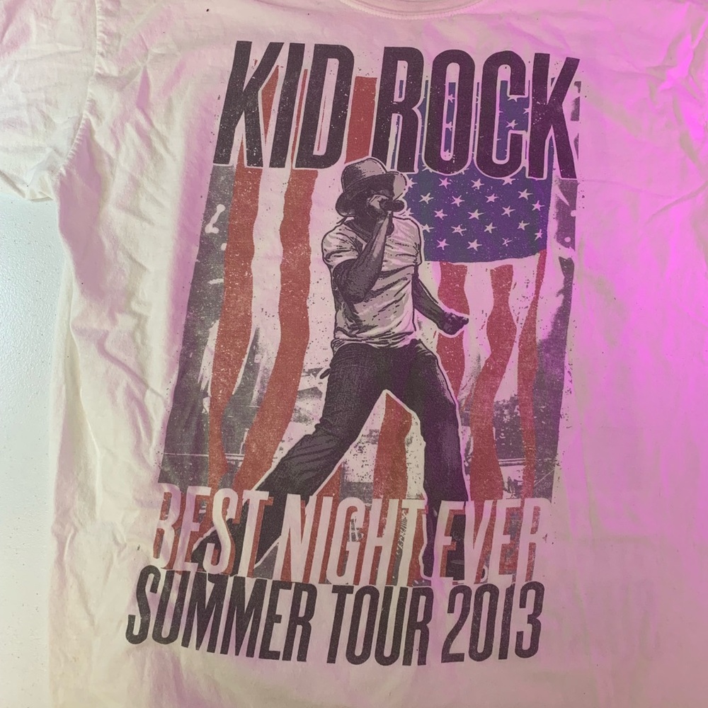 Kid Rock T-shirt 2XL vintage 2013 concert